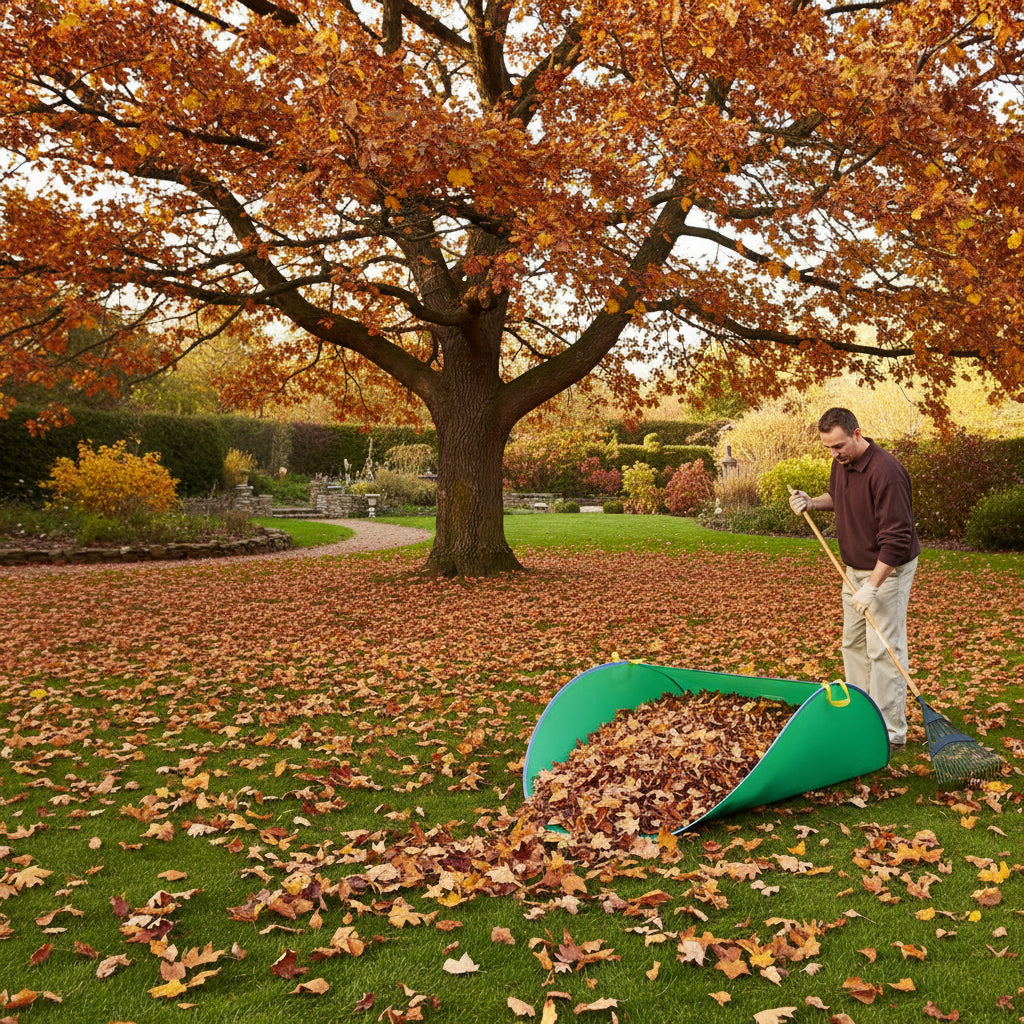 UQM Leaf Collector, Portable Pop Up Leaf Bags, Foldable Leaf Pick Up Tools Patent Number D1005635, Reusable Yard Garden Bags for Leaves Lawn Trash